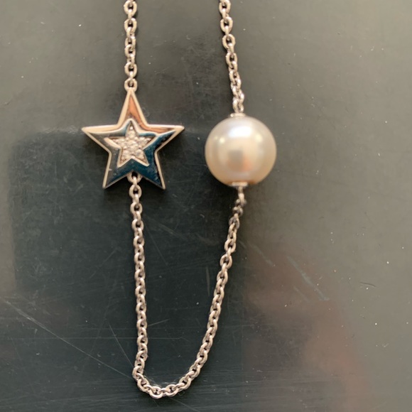 DI DONNA PEARL AND STAR NECKLACE - never used in BOX - Picture 3 of 7